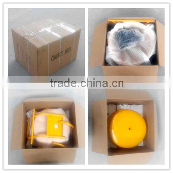 120L Steel Drum Concrete Mixer Cement Mixer Mortar Mixer With Manual Handle Electric Gasoline Motor