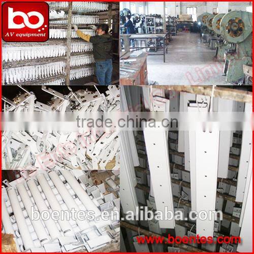 Cable Hidden Retractable 43~120 cm Projector Ceiling Mount with Universal Adapter Spider Plate for Office LED Projector