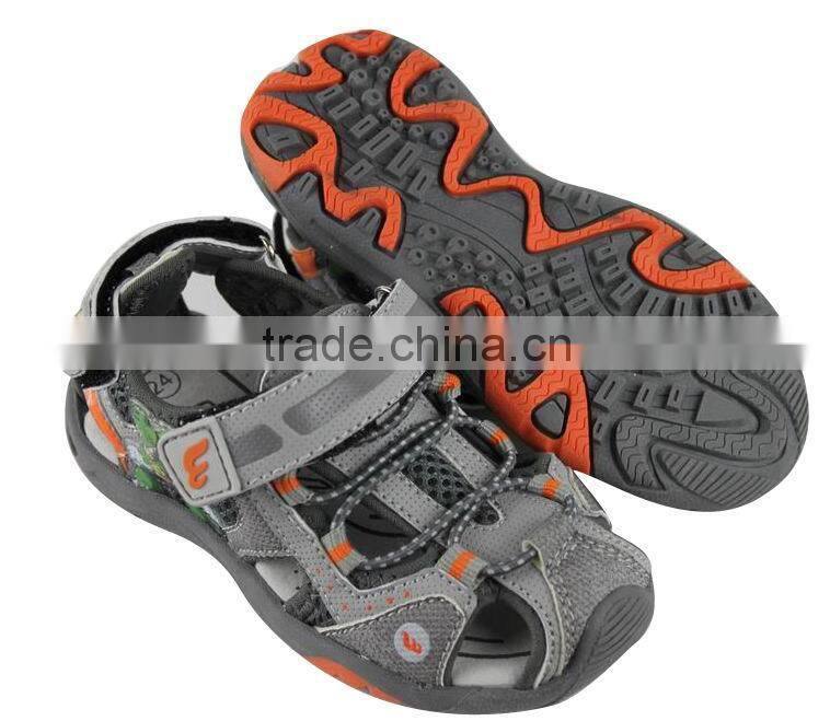 high quality sports boys reef sandals with cartoon picture