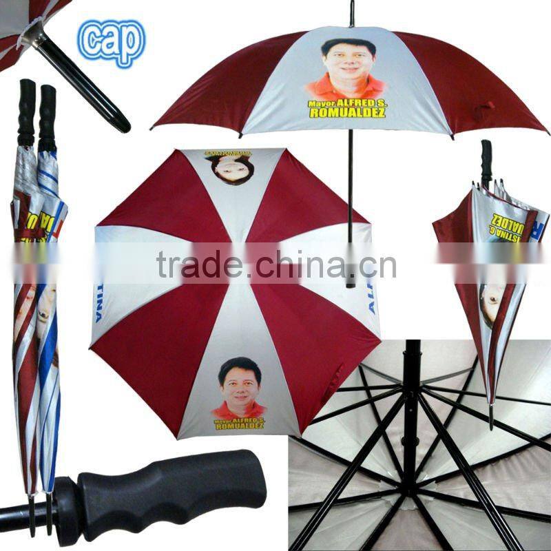 16k green good quality straight umbrella