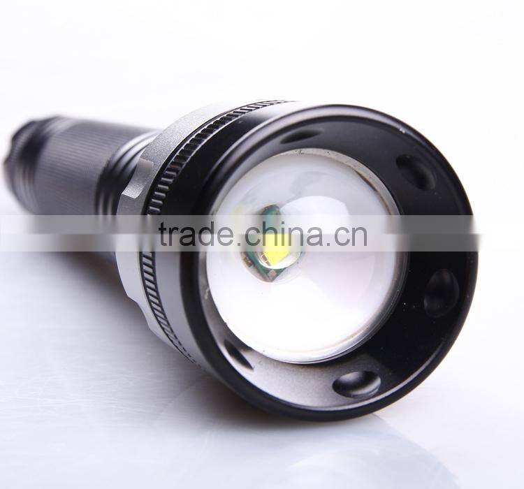 1300LM XM-L T6 Most Powerful Aluminum Zoom Tactical Flashlight