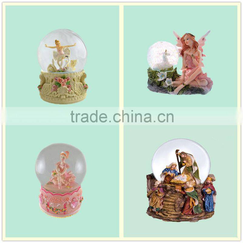 Handmade Giftbox Package Custom Christmas Snow Globe