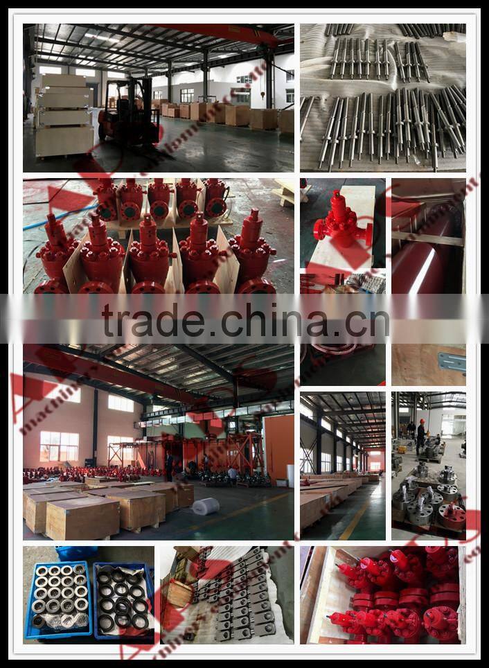 Oilfield API 6A Manual and Hydraulic Gate Valve, Cameron Frac Valve with High Pressure