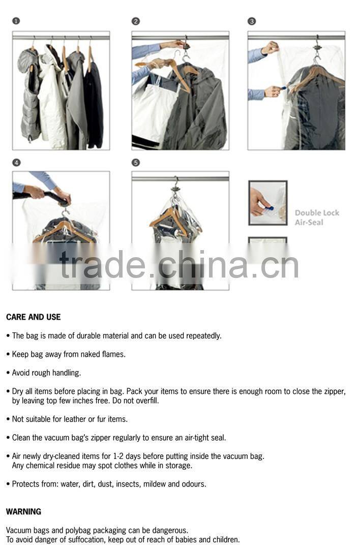 Space Savervacuum bag /Vacuum Compressed Bag /vacuum space bag