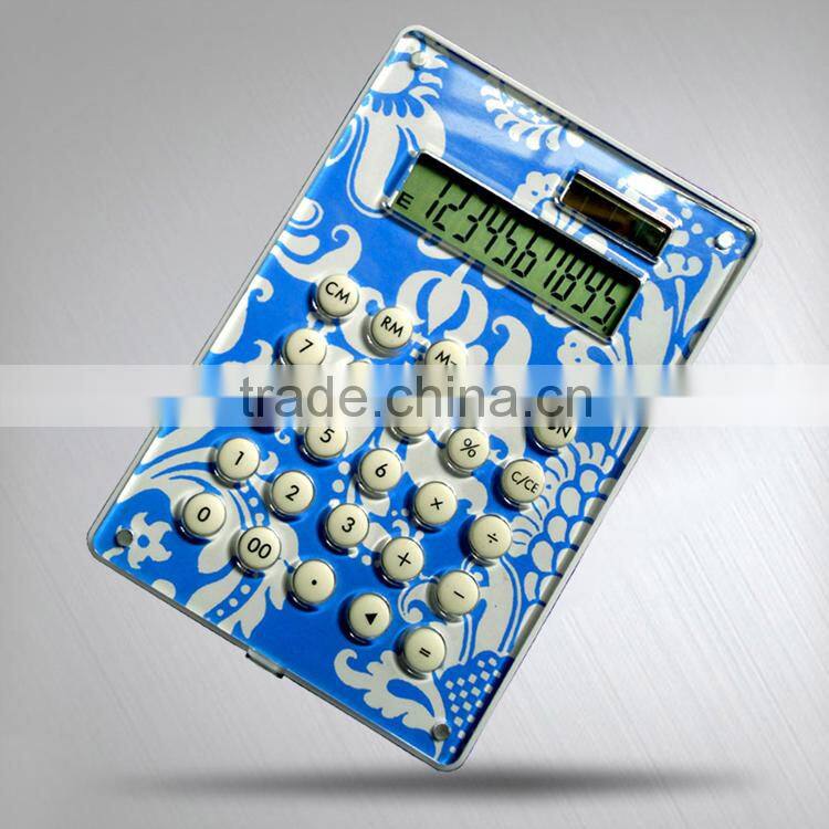 8 digts slim hand hold calculator