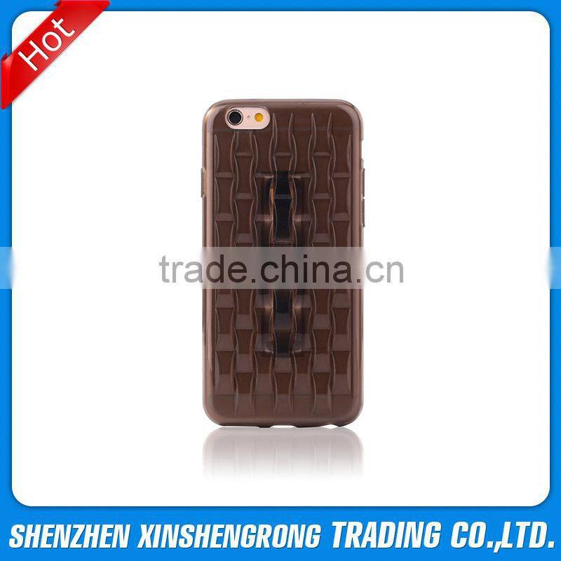 With Ring design TPU cases for iPhone 6,mobile phone cover case for iPhone 6 smartphone case factory sell