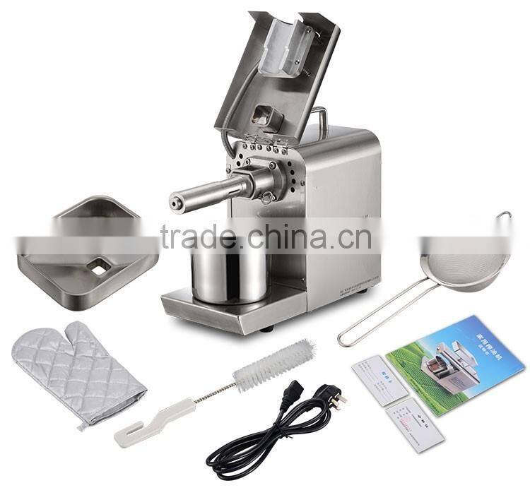 Professional hemp seed peanut oil press machine