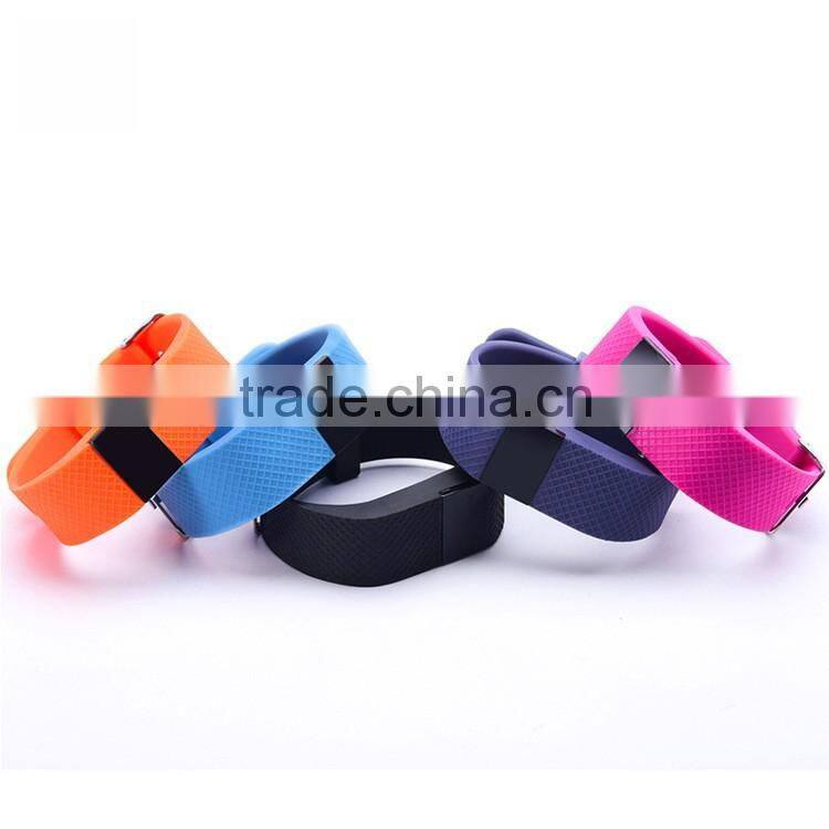 Sports wristband with Acceleration sensor heart rate+sleep monitoring bluetooth 4.0 watch