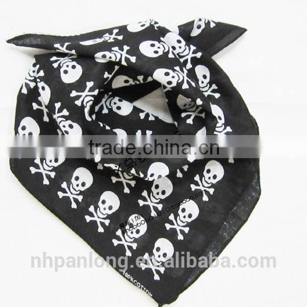 new design colorful print skull bandana