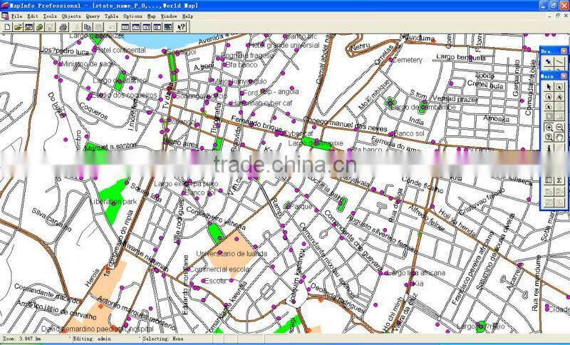 Argentina digital mapinfo map