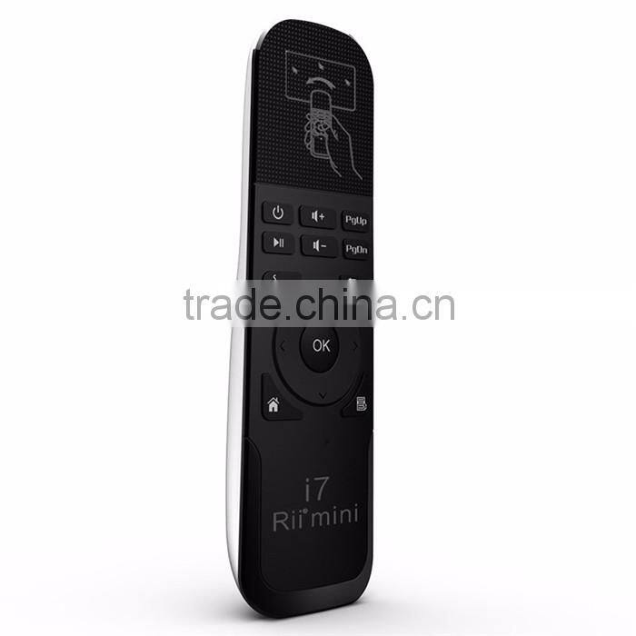 fly mouse 2.4GHz Wireless Game Keyboard Fly Mouse Rii Mini i7 Remote Control for TV Box