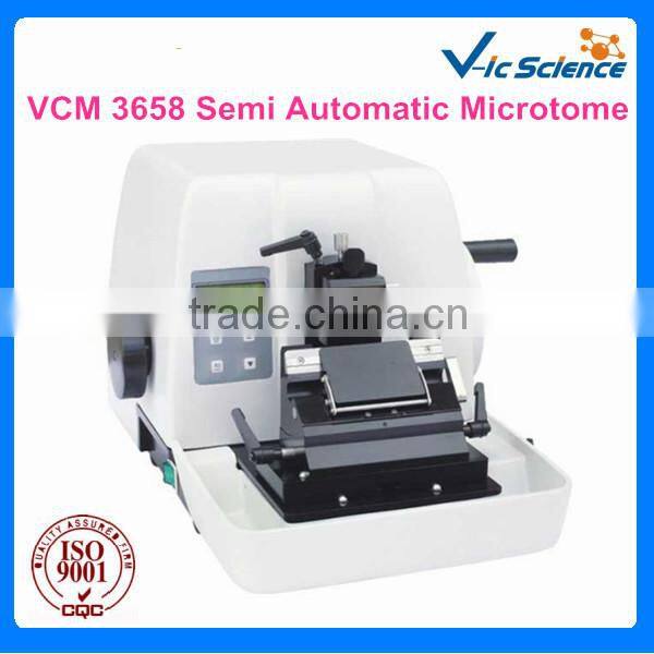 100% direct factory semi automatic microtome with computer control