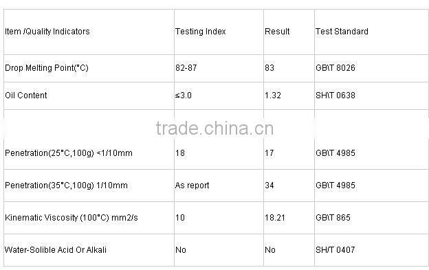Microcrystalline wax