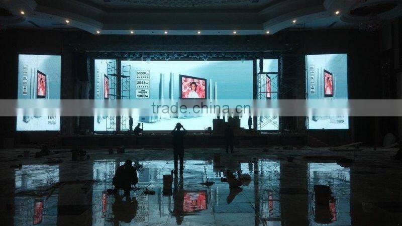 Shenzhen manufacturer HD led video wall P3.91 SMD die-casting aluminum led display screen for rental