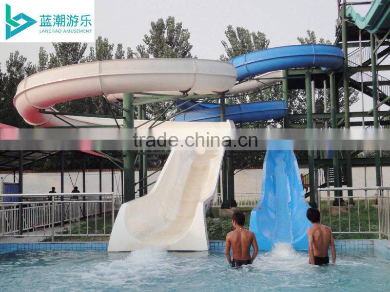 Amusement Park Equipment water slide For Kids And Adults