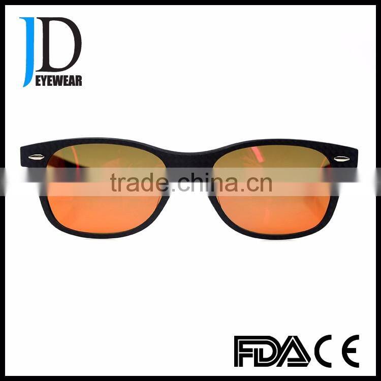 Wholesale Cat.3 UV400 Carbon fiber Polarized Bike Sunglasses