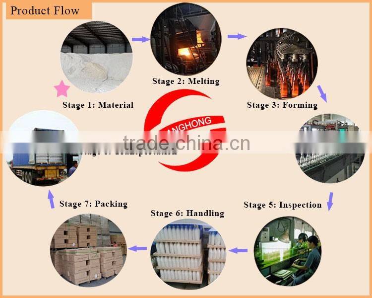 Cracked effect 360ml pumpkin shaped glass candle jar for sale