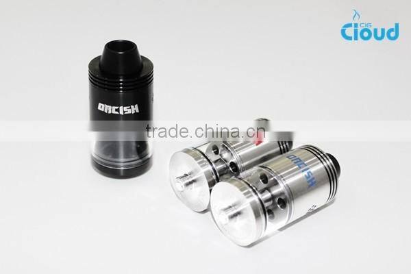Best vape atomizer original moradin 25mm rta by icloudcig Ceramic chamber rta Moradin 25 rta with one additional glas tube