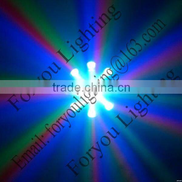 China supplier manufacture crazy selling 120*f5mm high mcd rgb leds octopus effect light