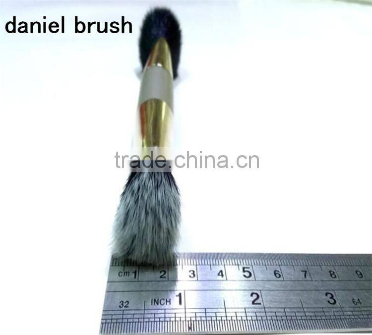 Double Head Cosmetic Contour Face Blush Powder Foundation Makeup Brush Two Ends