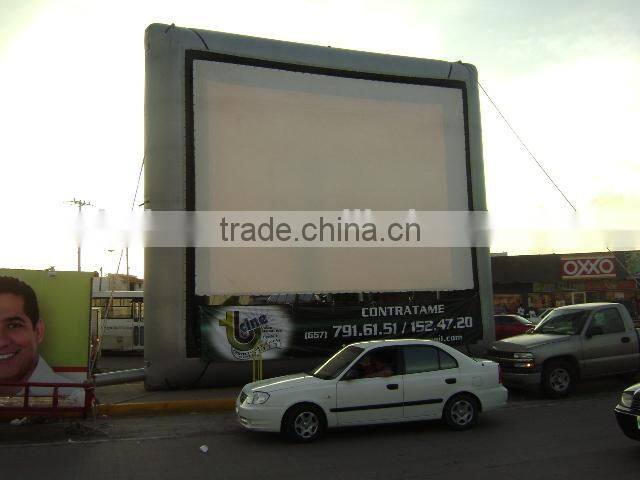 Hola good view inflatables screen for sale