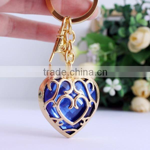 Hot sale the Legend of Zelda keychain key rings PC online game key chain game keychain