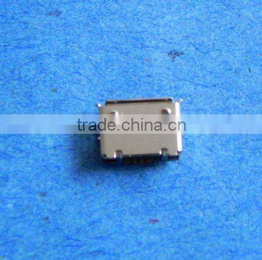 5 pin mini female usb connector tin-plated