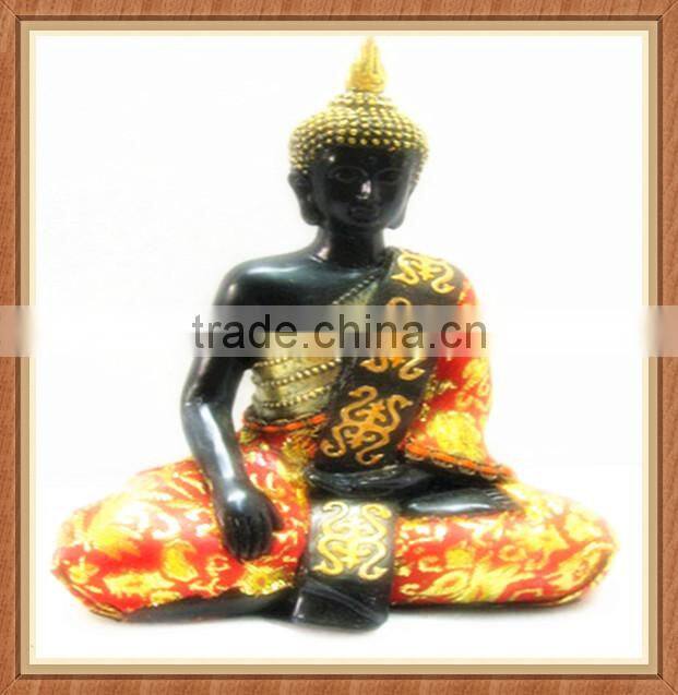 Resin Sitting and Closing Eyes Hindu God Craft for Home Decoration