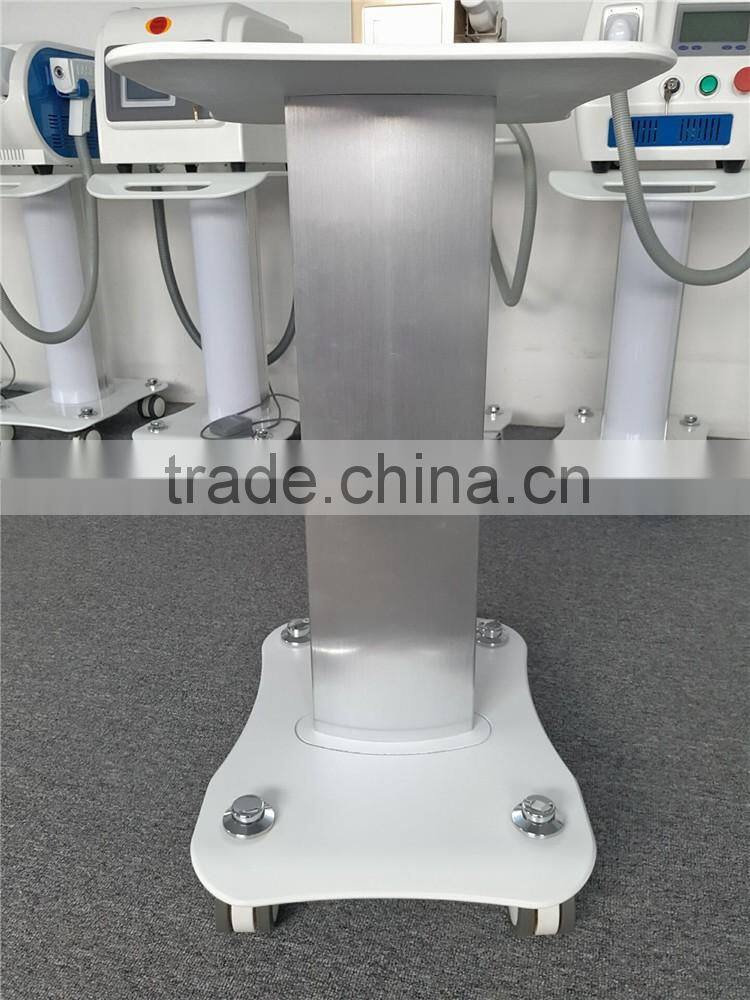 2016 Beauty Salon Machine Holder Newest Iron Trolley Stand stainless steel trolley