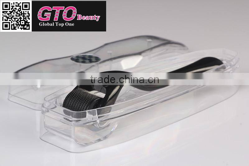 GTO black derma roller with 540 needles