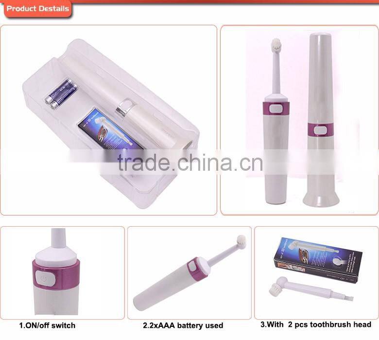 OEM electric toothbrush with battery used made in China