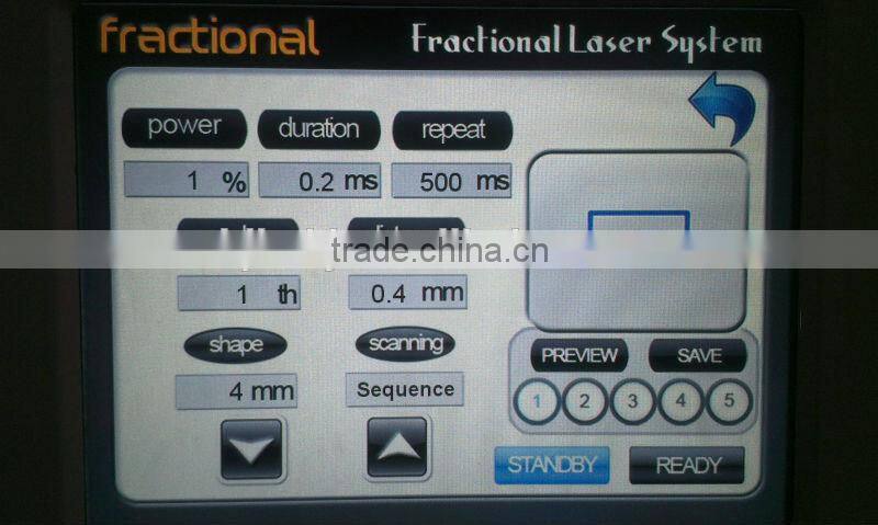 new professional Rhytidectomy Fraction laser co2 laser fractional /co2 laser cutting skin resurfacing machine