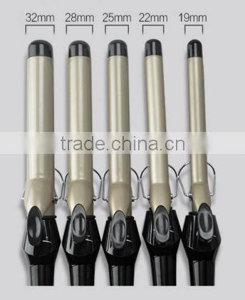 Vvi ODM PTC heating hair high quality curling iron wave hair curler with CE,RoHS