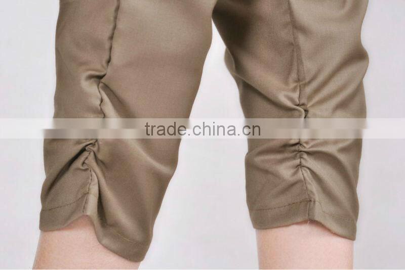 Top Sale 2014 Fashion Women's Pants High Waist Women's Skinny Long Trousers OL Casual Bow Harem Pants Large Size Women's Pants