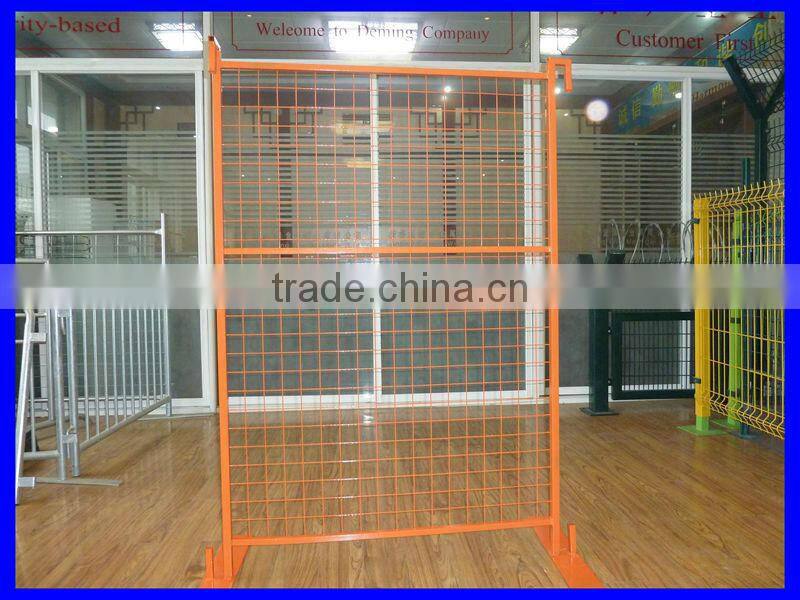 Canada high standard galvanized /powder coated temporary fence