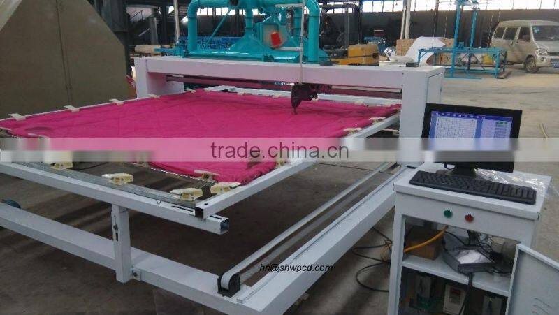 Automatic computer quilt sewing machine single needle quilting machine with low price
