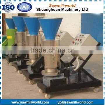 Wood Sawdust Pellet Machine Animal Feed Pellet Machine Flat Die Pellet Machine