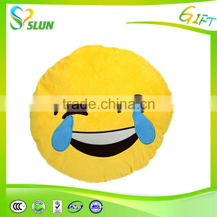 New Design cool Top-Selling Cheap Customize big Emoji Pillow stuffed animal