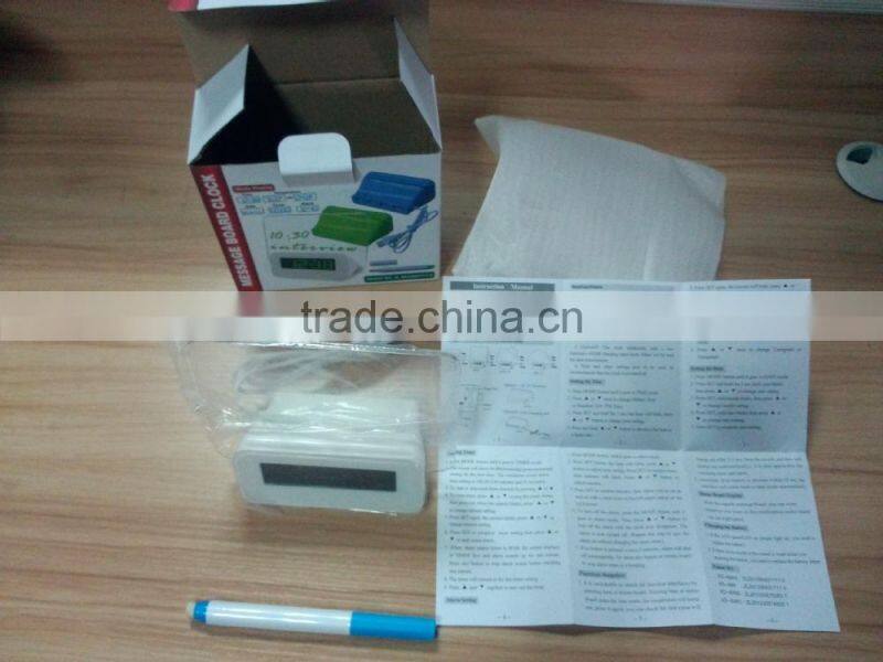 Writable Message LED Alarm Clock