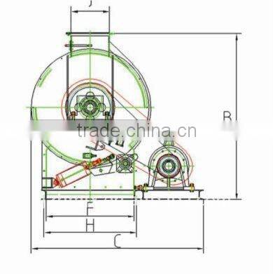 China feed mixer high efficiency animal powder feed blender