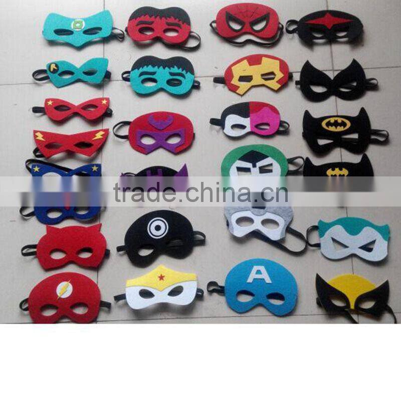 Hot Crazy Animal City Cheap Kids Cartoon Animal Felt Mask