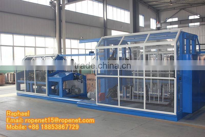 Cotton yarn rope machine/filament yarn rope machine/twisted rope making machine: https://youtu.be/US9tS_LlJMs