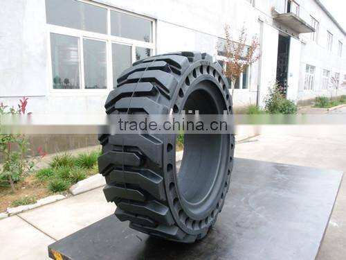 445/65-d22.5 skid loader solid tires with holes