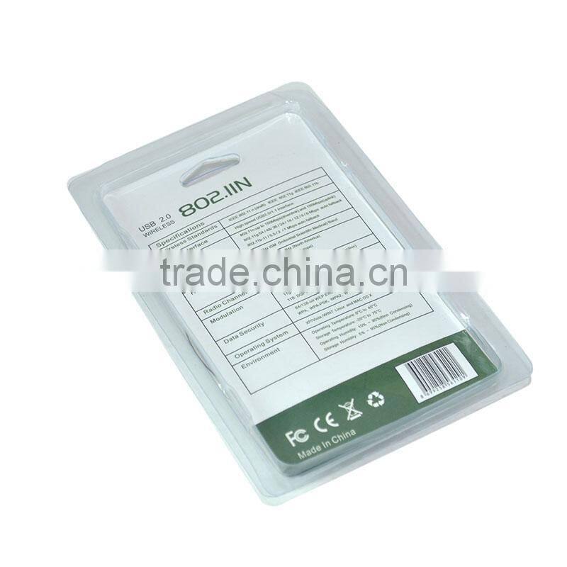 portable hot selling Mini 150M 300mbps USB WiFi Wireless Network Card 802.11 n/g/b LAN card Adapter with Antenna