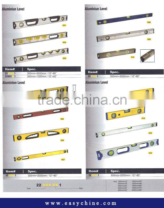High Accuracy Professiona Aluminiun Spirit Level