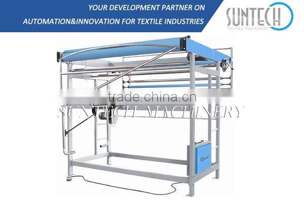 SUNTECH Economical High Speed Tubular Fabric Shearing Machine/Cloth Slitting Machine