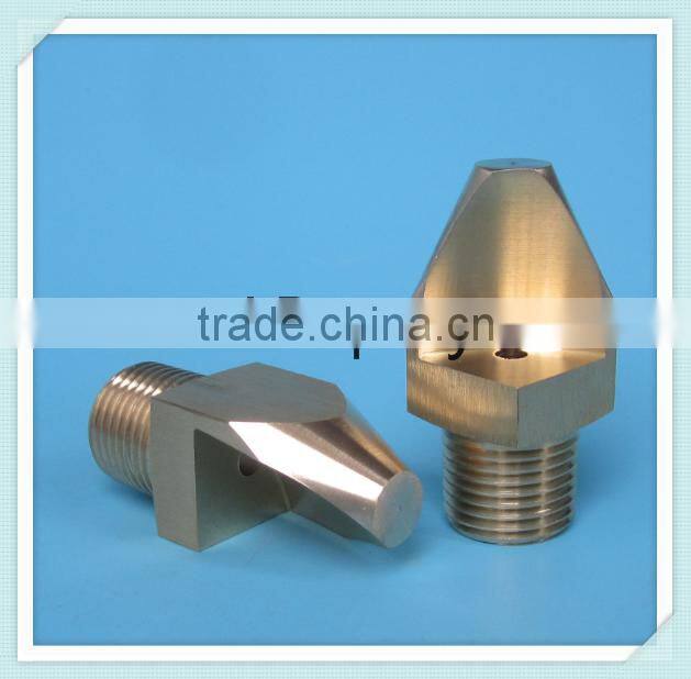 1/4",3/8",1/2",3/4" BSPT or NPT brass narrow angle flat fan spray nozzle