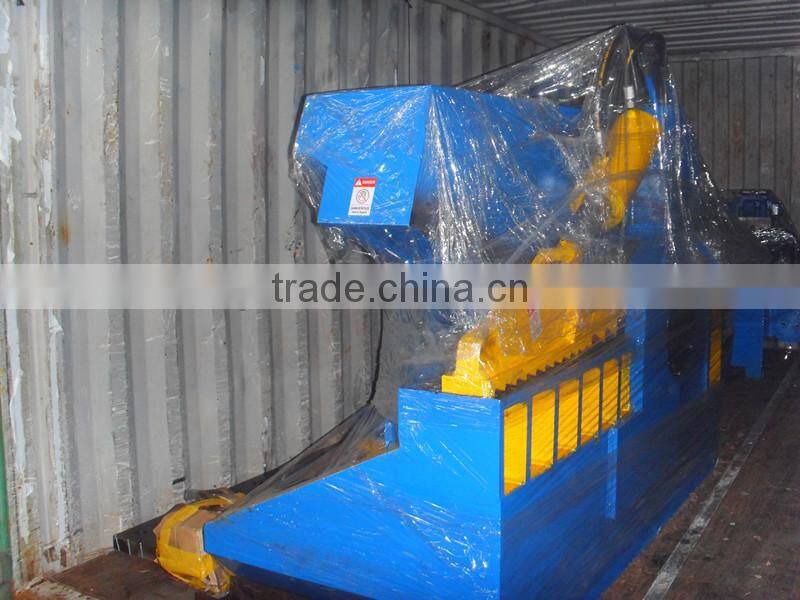 Q43-160 scrap steel sheet rod bar cutting machine