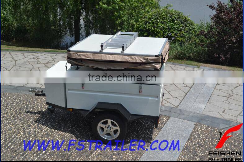 camper trailer with roof top tent FS-X1