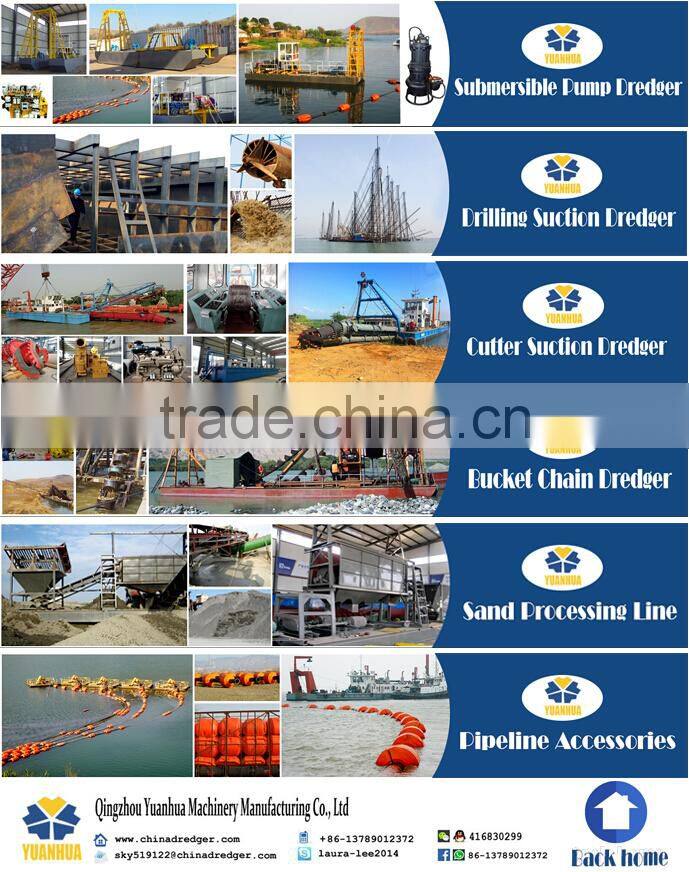 18 inch sand dredger for sale working in the sea